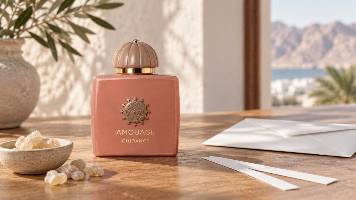 Fotografia: Amouage Guidance.