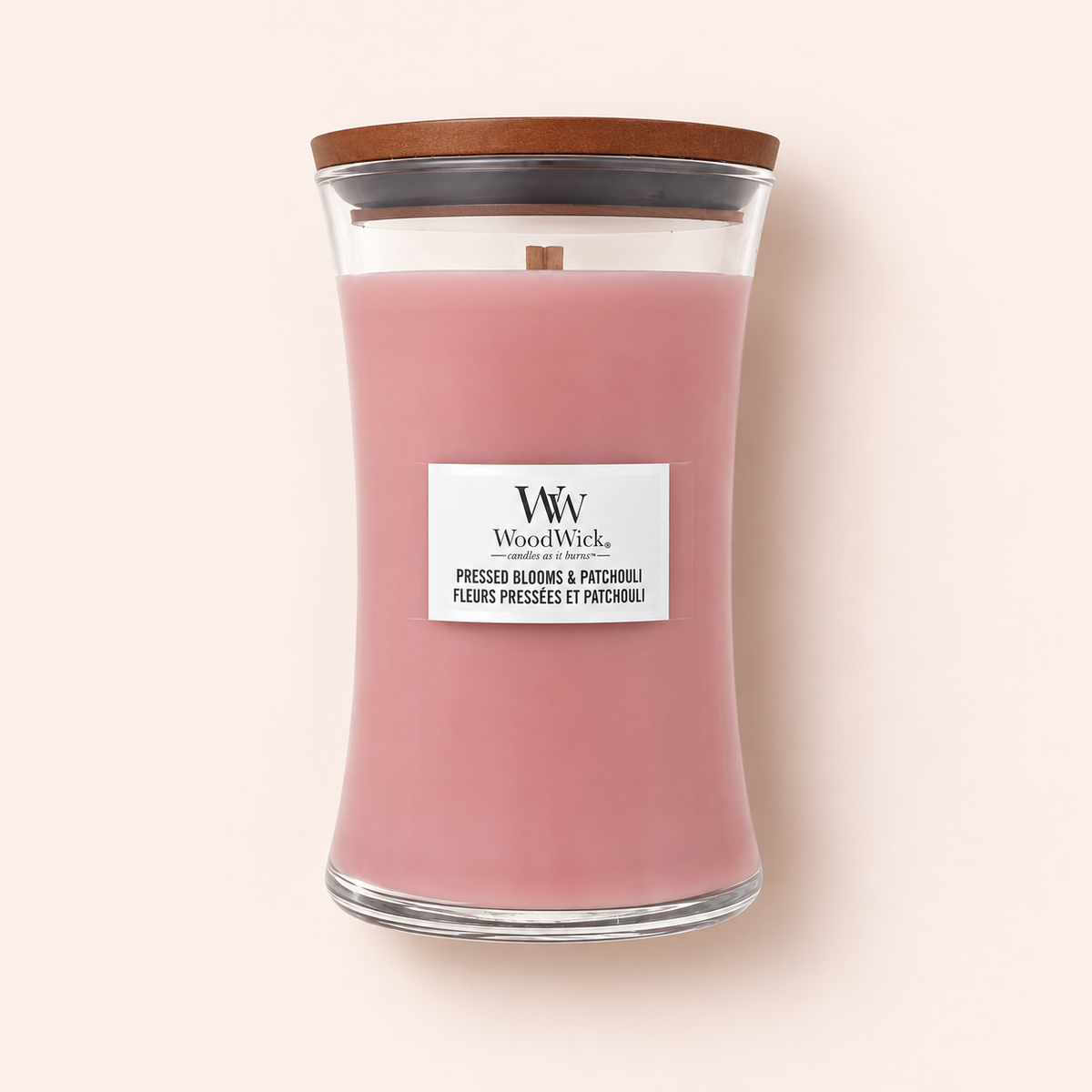 WoodWick Pressed Blooms & Patchouli 610 ml