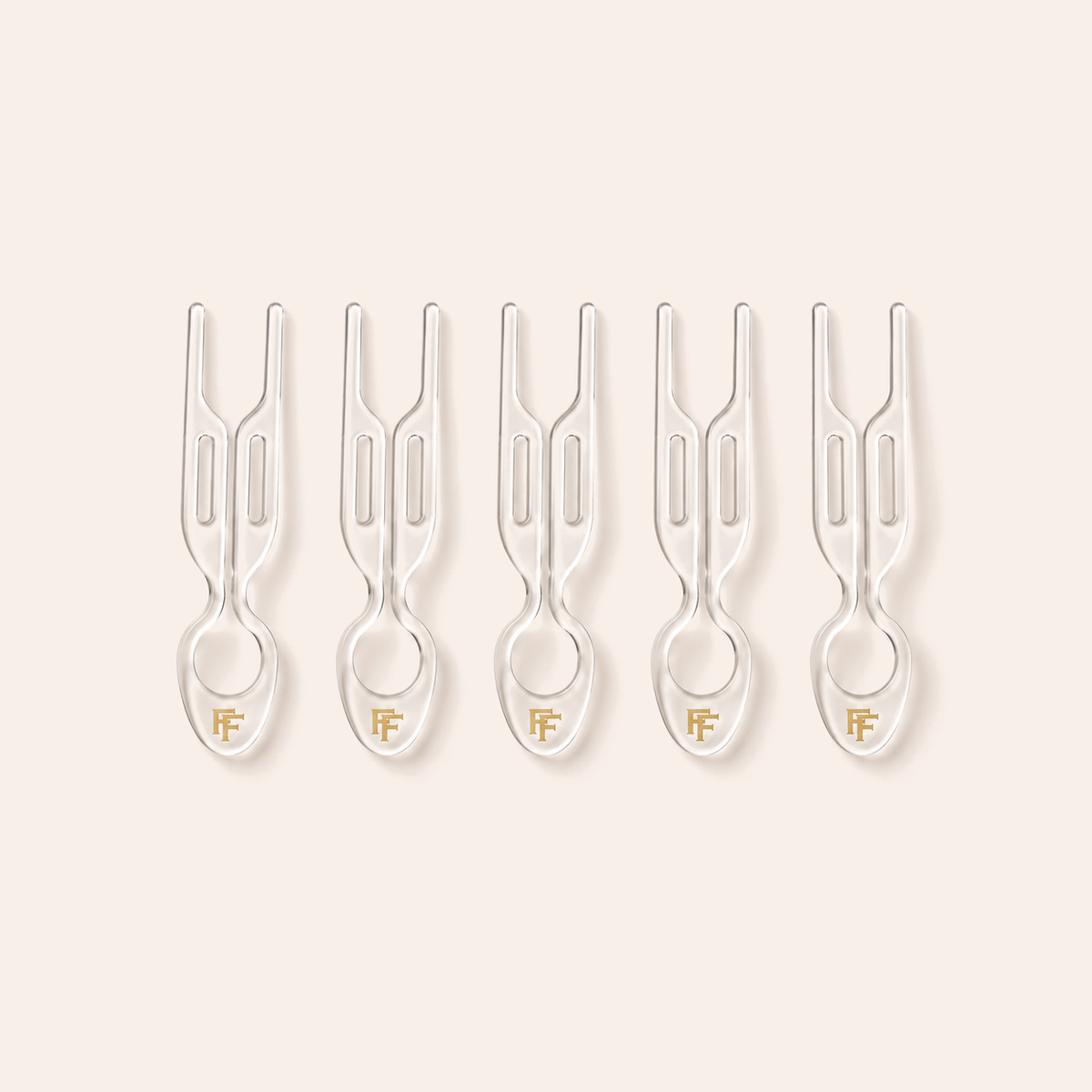 Fiona Franchimon Nº1 Hairpin Transparent 5 ks – MrRizz