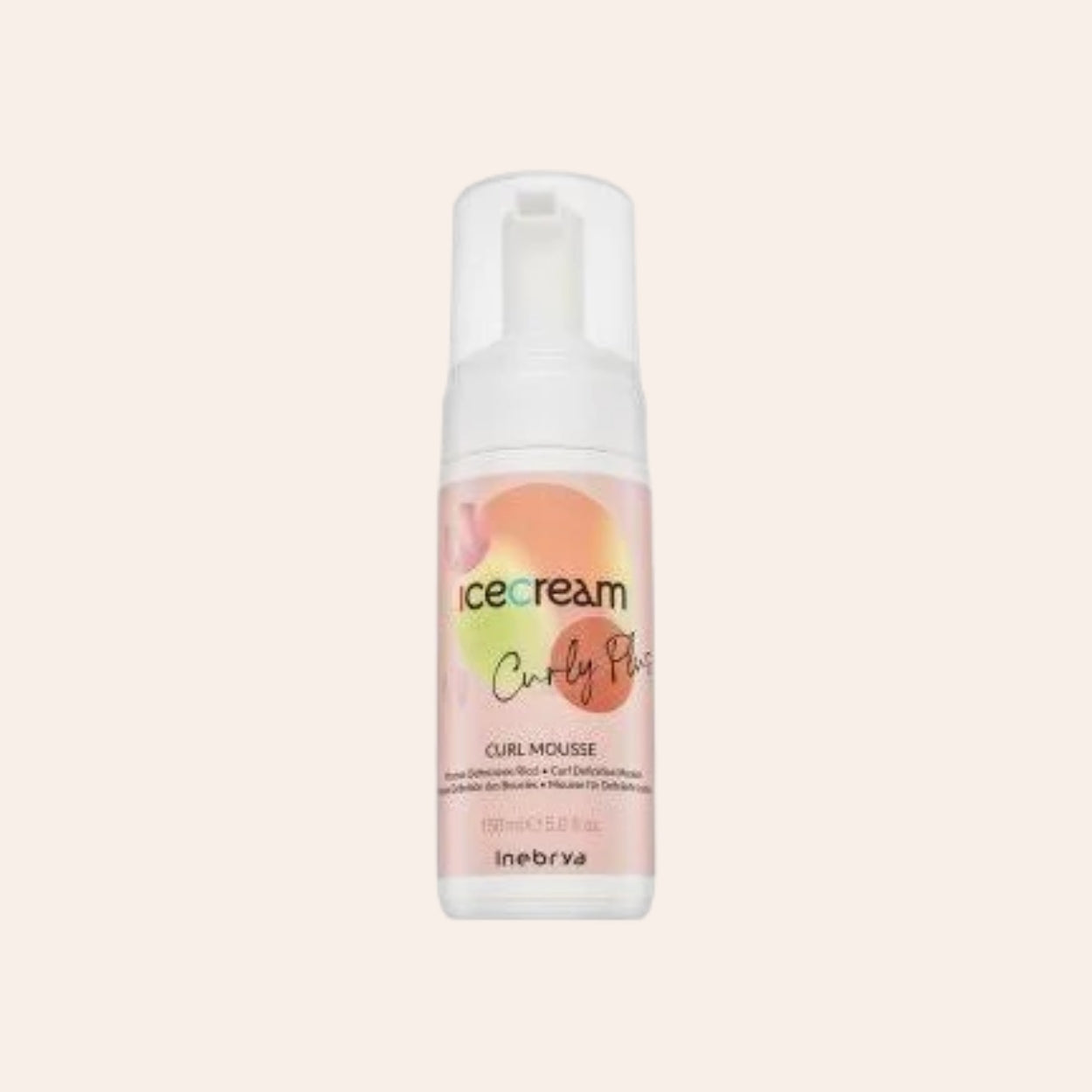 Inebrya Ice Cream Curly Plus Locken-Mousse 150 ml