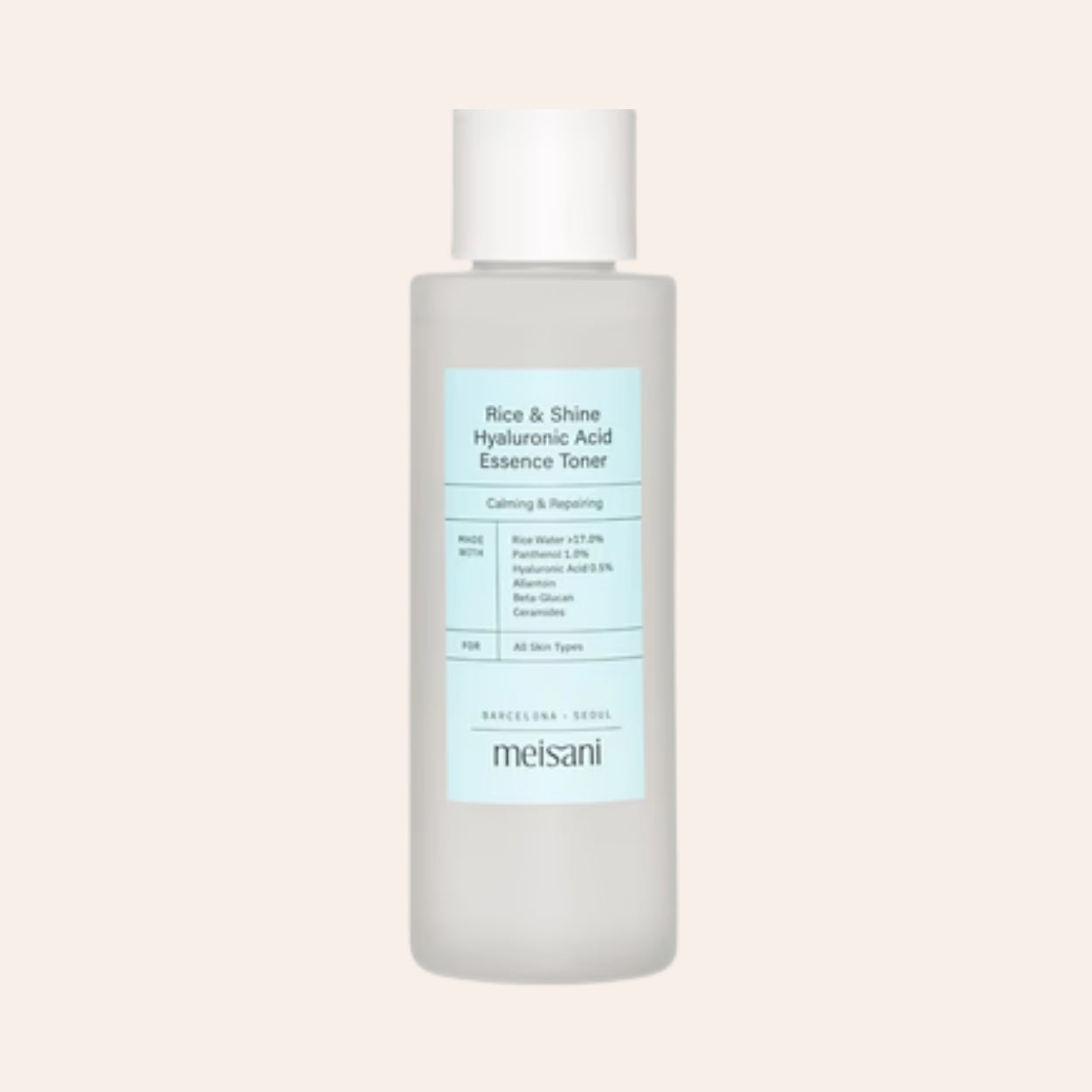 Meisani Rice & Shine Hyaluronsäure Essence Toner 150 ml