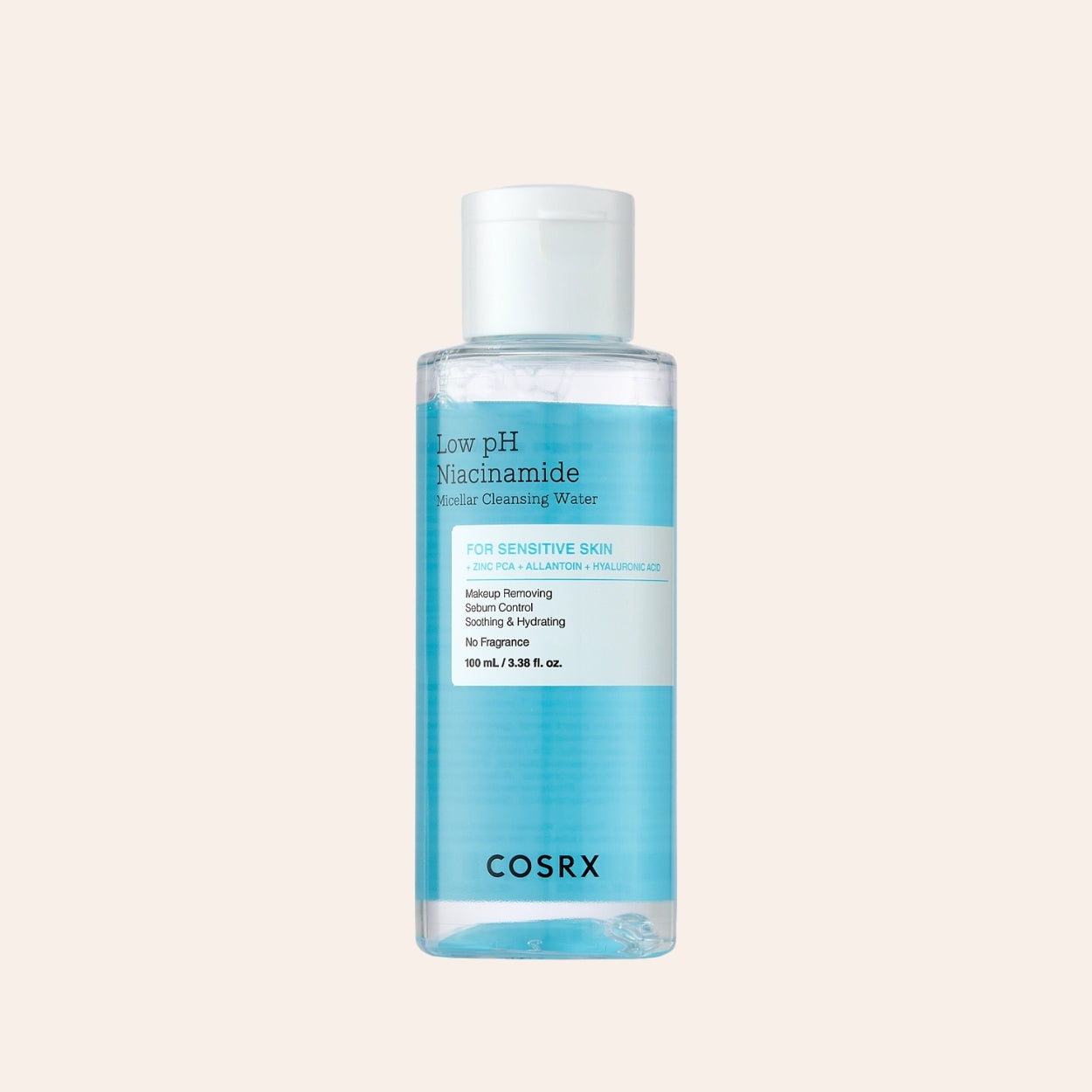 COSRX Niedriger pH Niacinamid Mizellen Reinigungswasser 100 ml