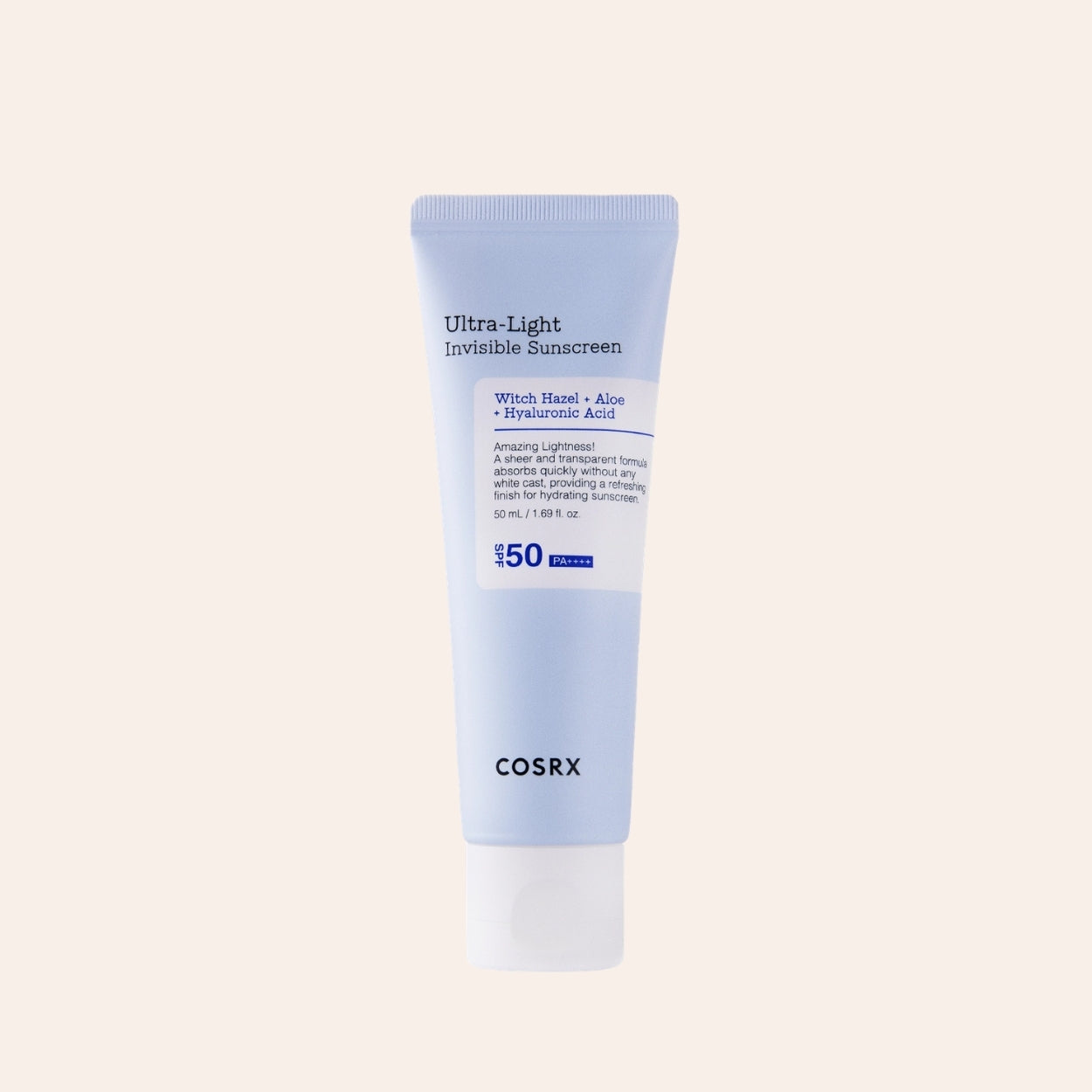 COSRX Ultra-Leicht Unsichtbarer Sonnenschutz 50 ml