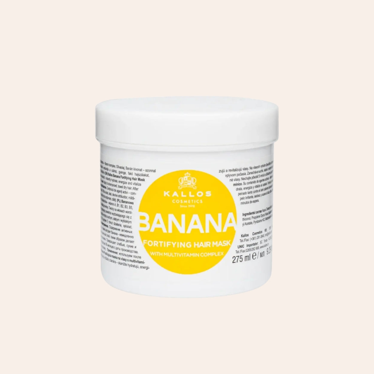 Kallos Cosmetics Banane 275 ml