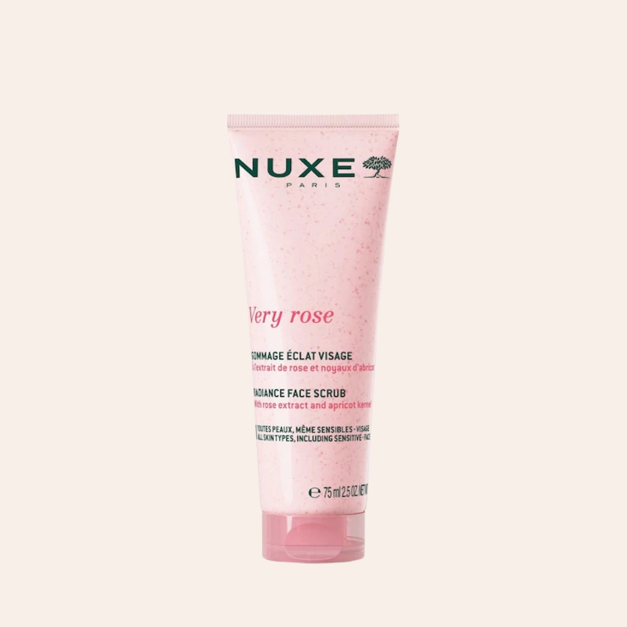NUXE Very Rose Strahlendes Gesichtspeeling 75 ml