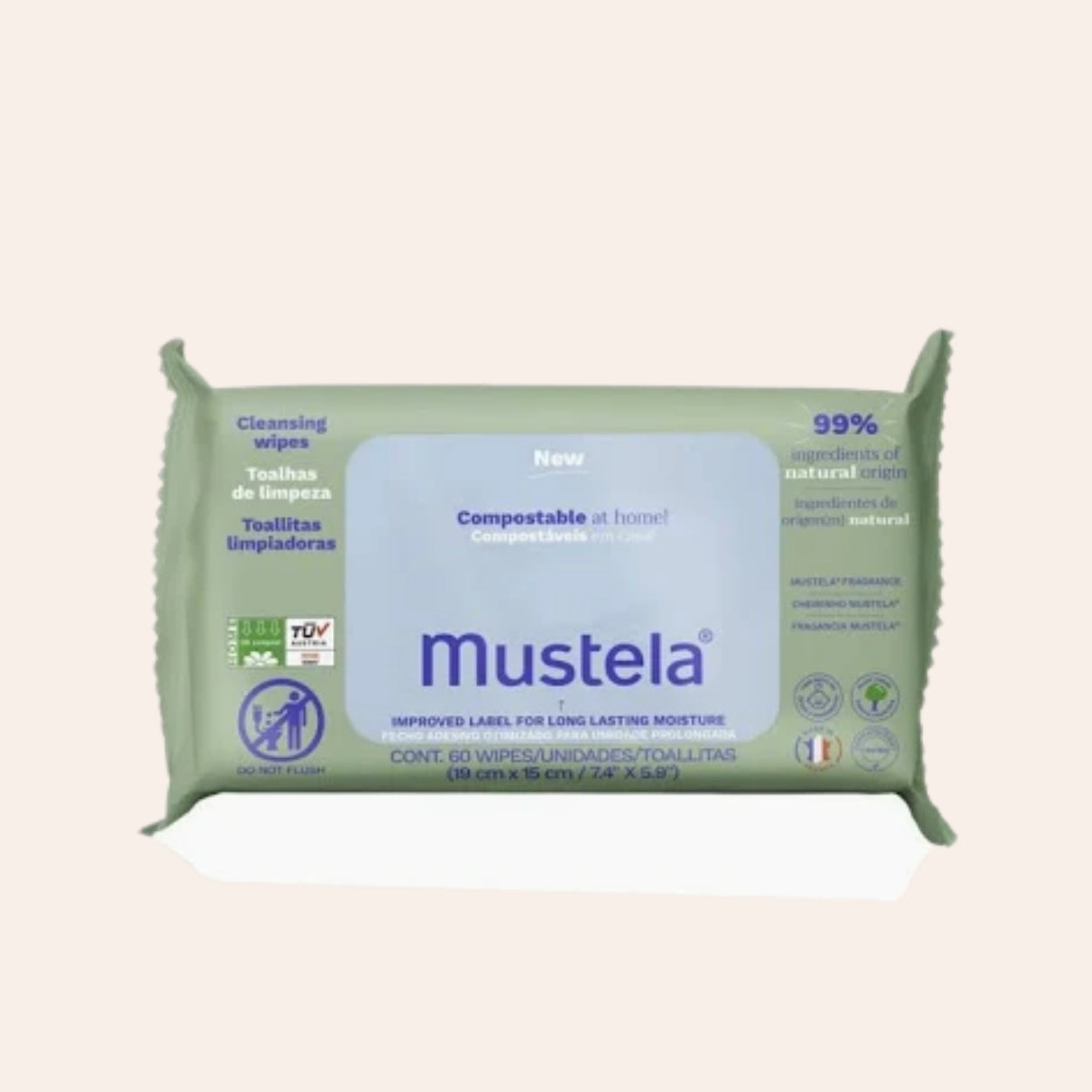Mustela Bébé Reinigungstücher 60 ml