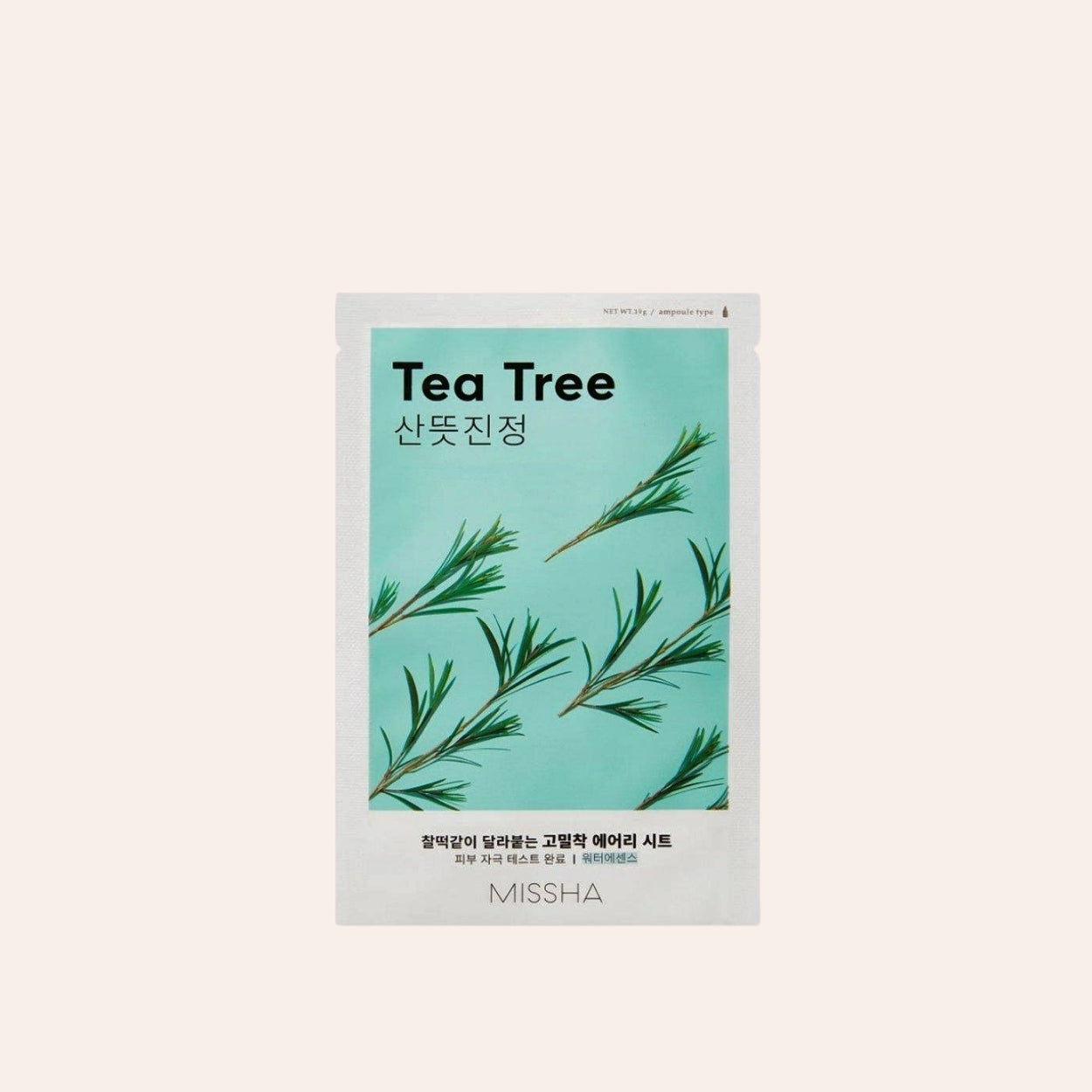 Missha Airy Fit Sheet Mask Teebaum 19 ml