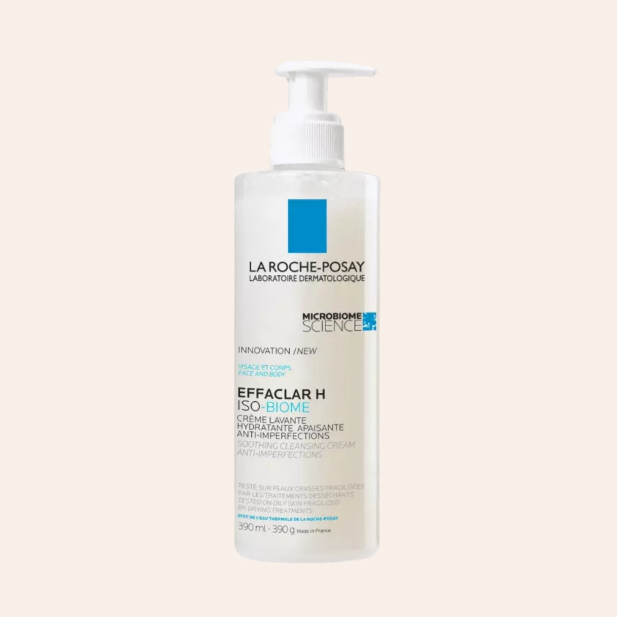 La Roche-Posay Effaclar H ISO-Biome Beruhigende Reinigungscreme 390 ml
