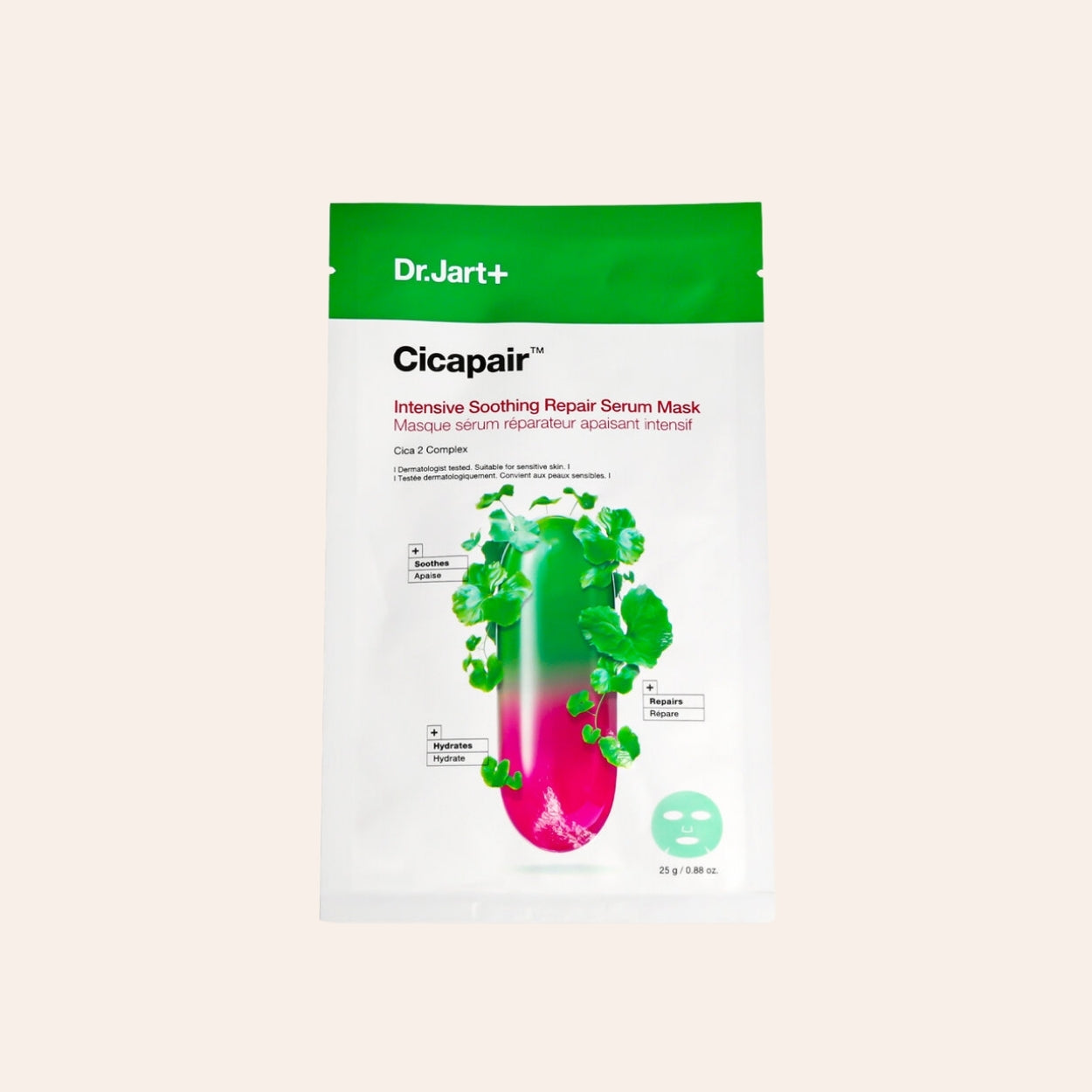Dr. Jart+ Cicapair Intensive Beruhigende Reparatur-Serum-Maske 25 ml