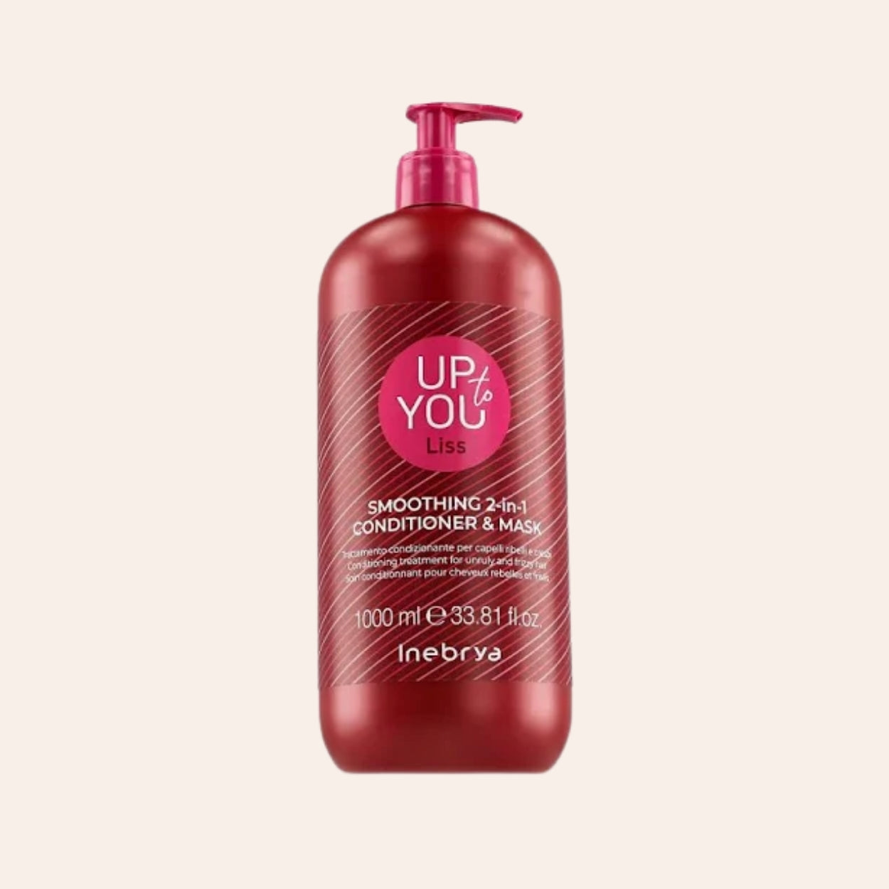 Inebrya Up To You Liss Glättender Conditioner & Maske 1000 ml