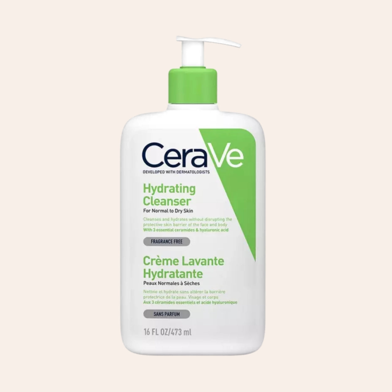 CeraVe Feuchtigkeitsspendende Gesichtsreiniger 473 ml