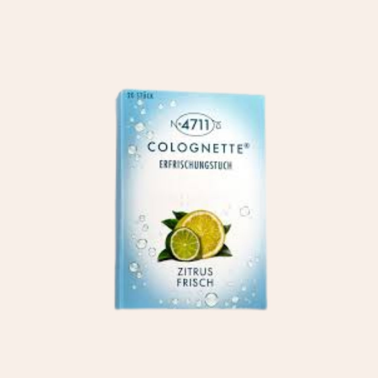 4711 Colognette Erfrischende Zitronentücher 20 ml