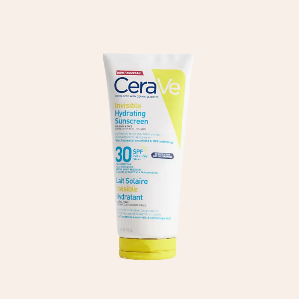 CeraVe Unsichtbarer feuchtigkeitsspendender Sonnenschutz 177 ml