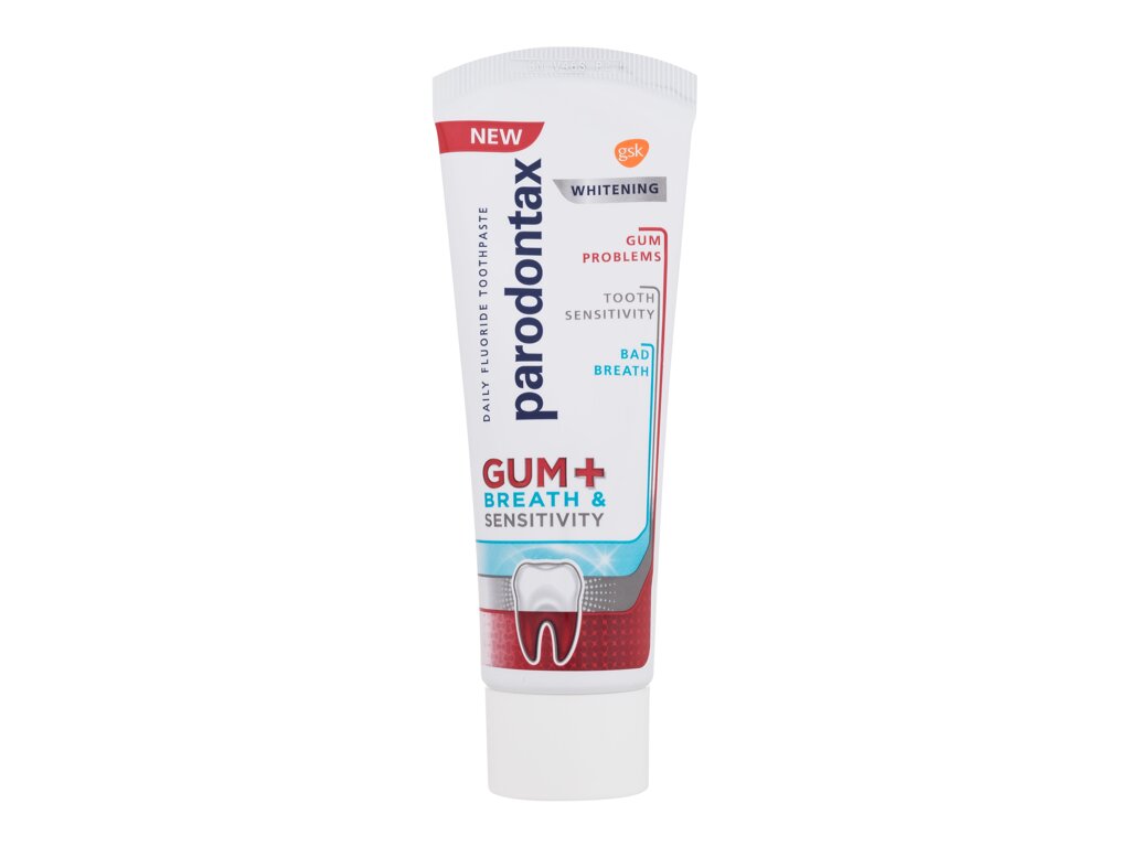 Parodontax Gum+ Frischer Atem & Schutz bei Zahnempfindlichkeit, aufhellend 75 ml
