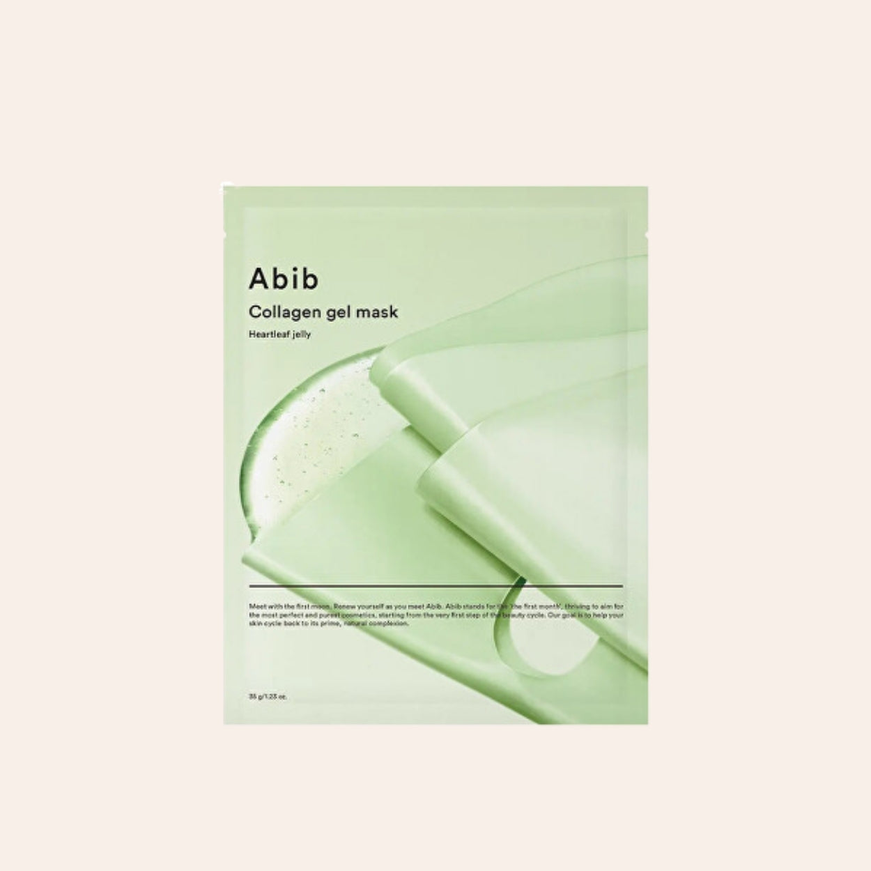 Abib Kollagen Gelmaske Heartleaf Jelly 35 ml