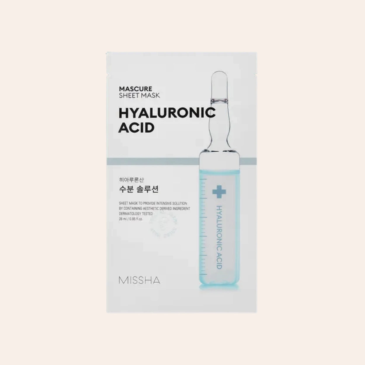 Missha Mascure Sheet Maske Hyaluronsäure 28 ml