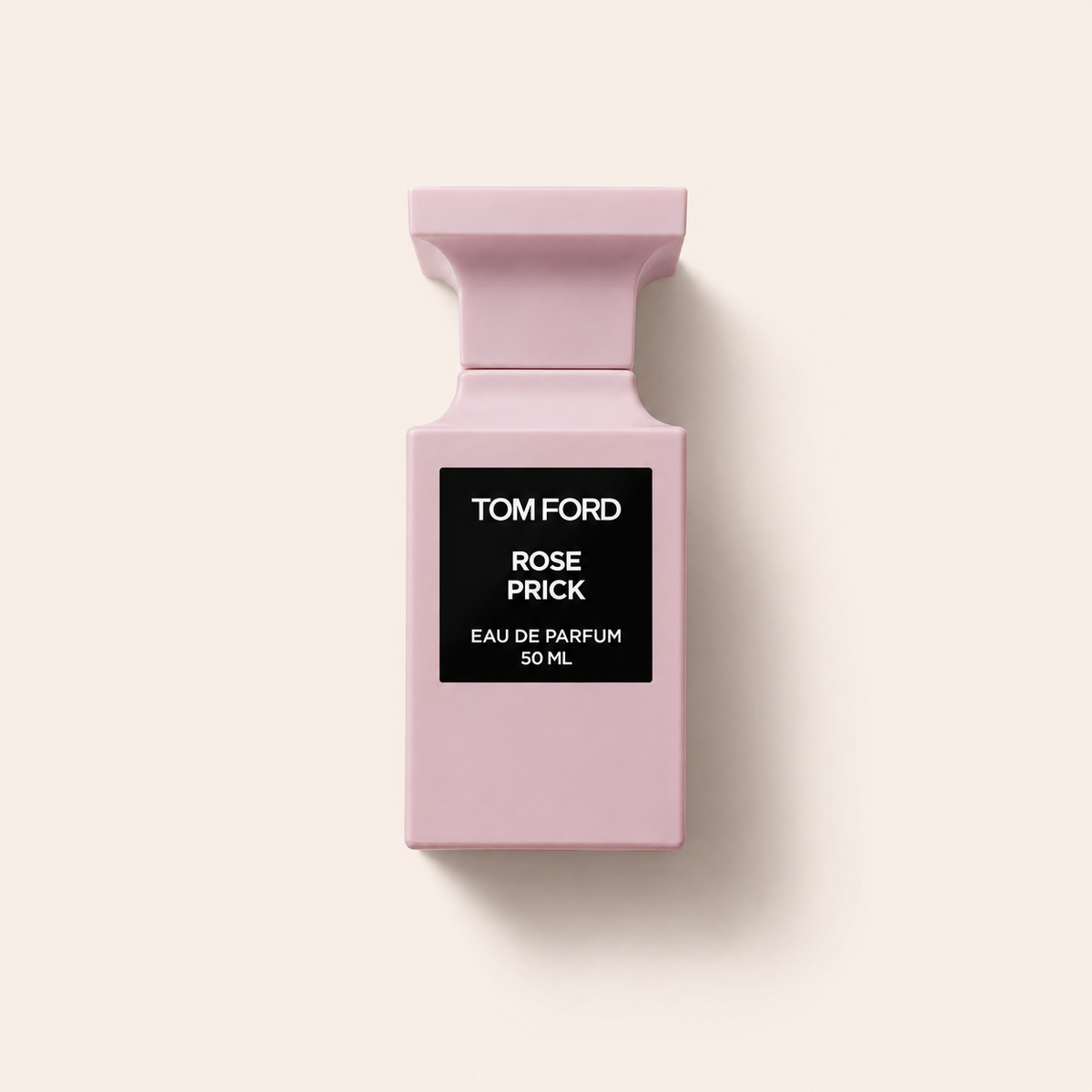 Flakon parfému Tom Ford Rose Prick EDP na světlém pozadí – MrRizz