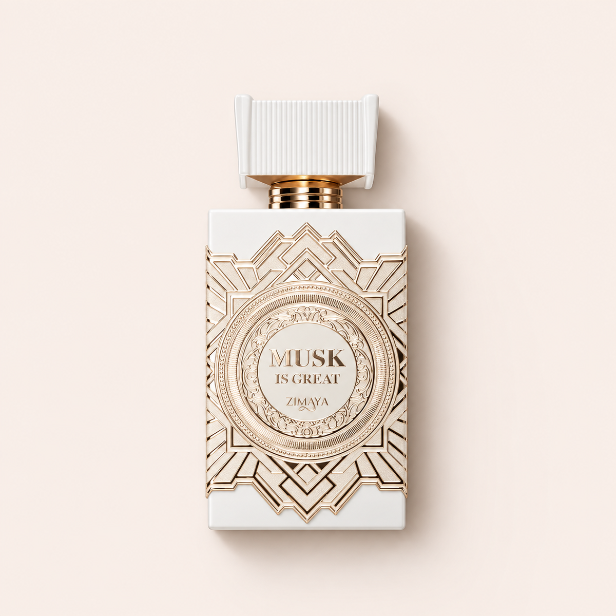 Zimaya Musk Is Great EDP 100 ml na světlém pozadí – MrRizz