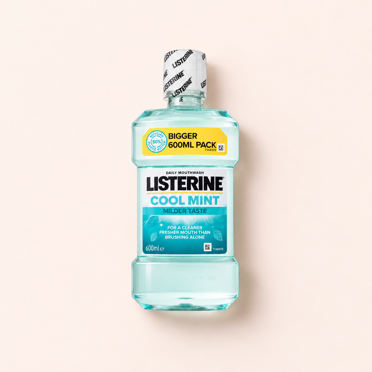 Listerine Cool Mint Mild Taste Mouthwash 600 ml