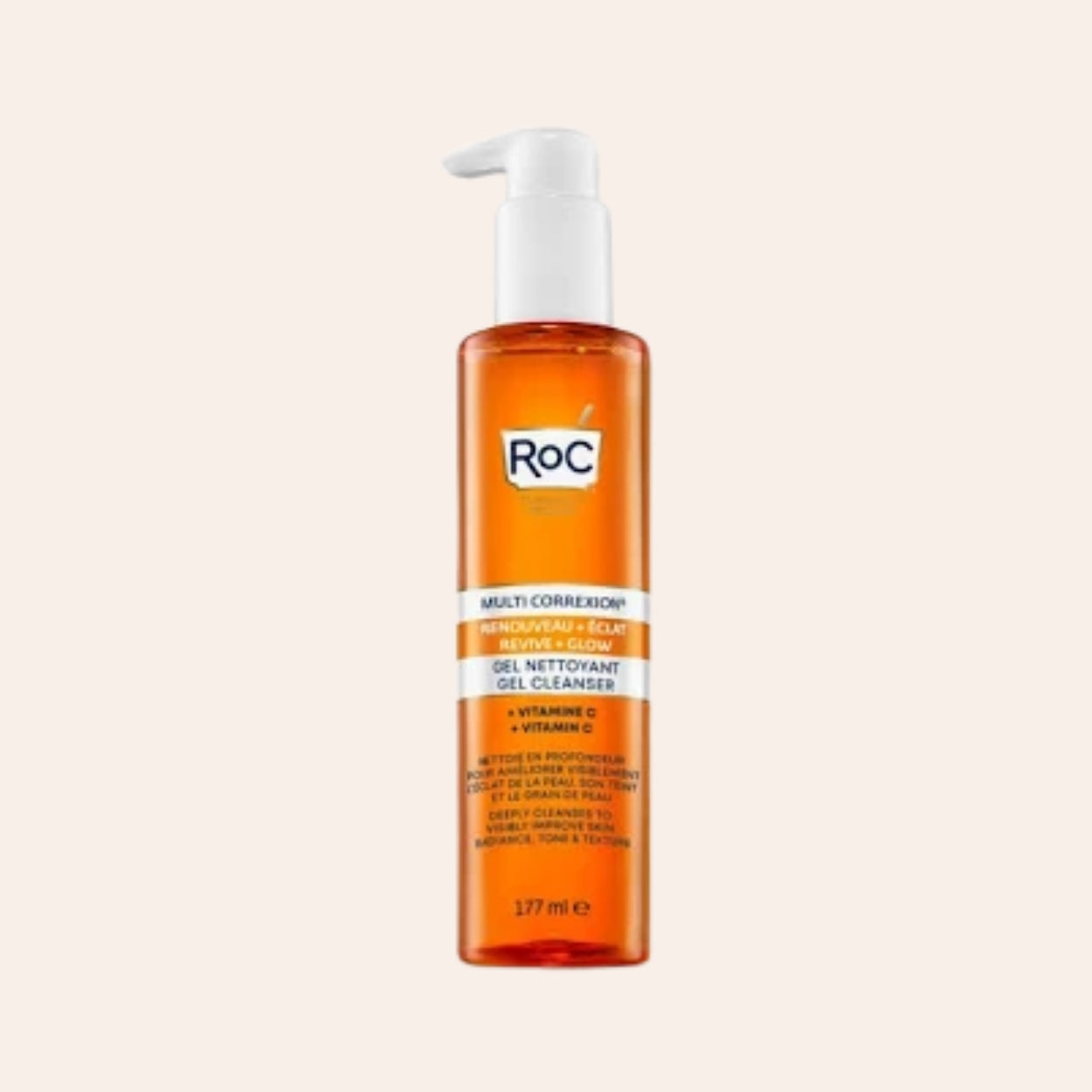 RoC Multi Correxion Revive & Glow Gelreiniger + Vitamin C 177 ml