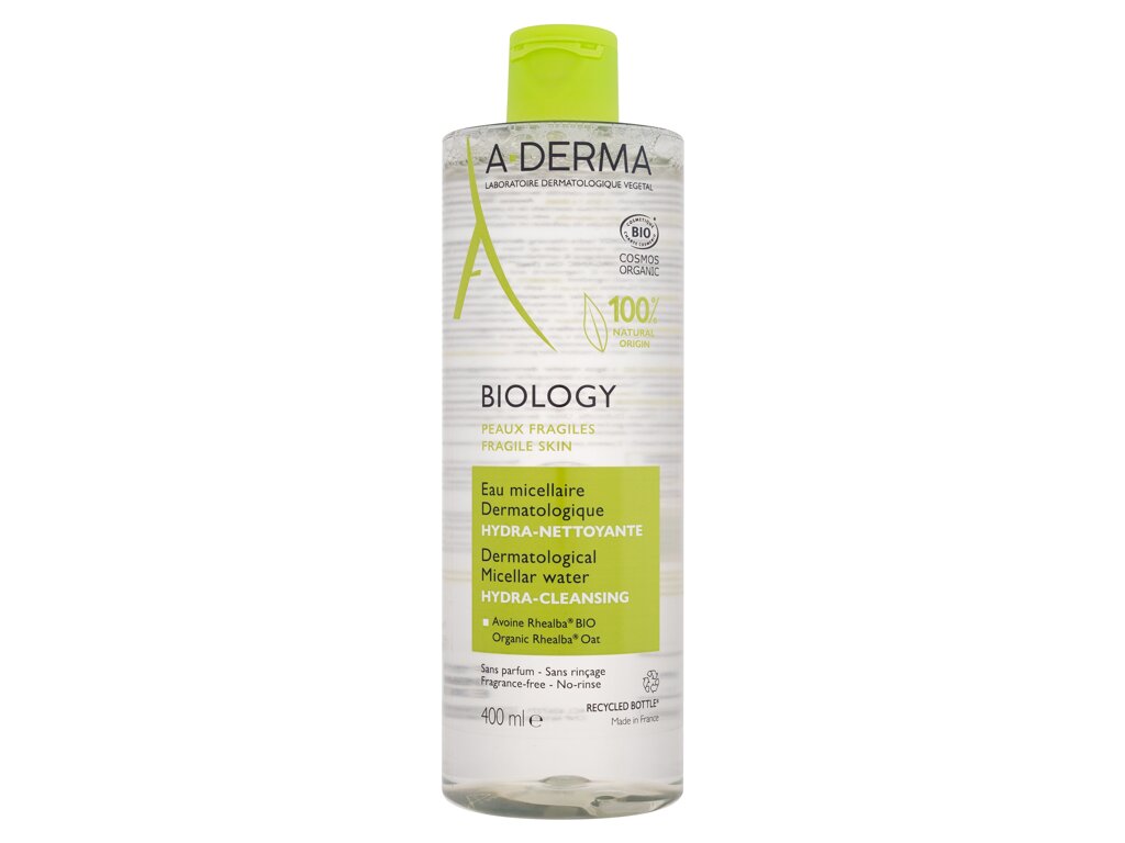 A-Derma Biology Dermatological Micellar Water Hydra-Cleansing 400 ml - 400ml - Micelární voda