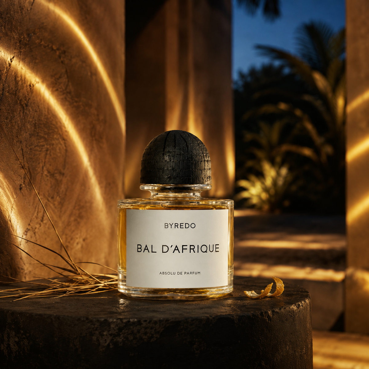 Byredo Bal d’Afrique Absolu v emocionální zlaté scéně s citrusem a vetiverem – MrRizz