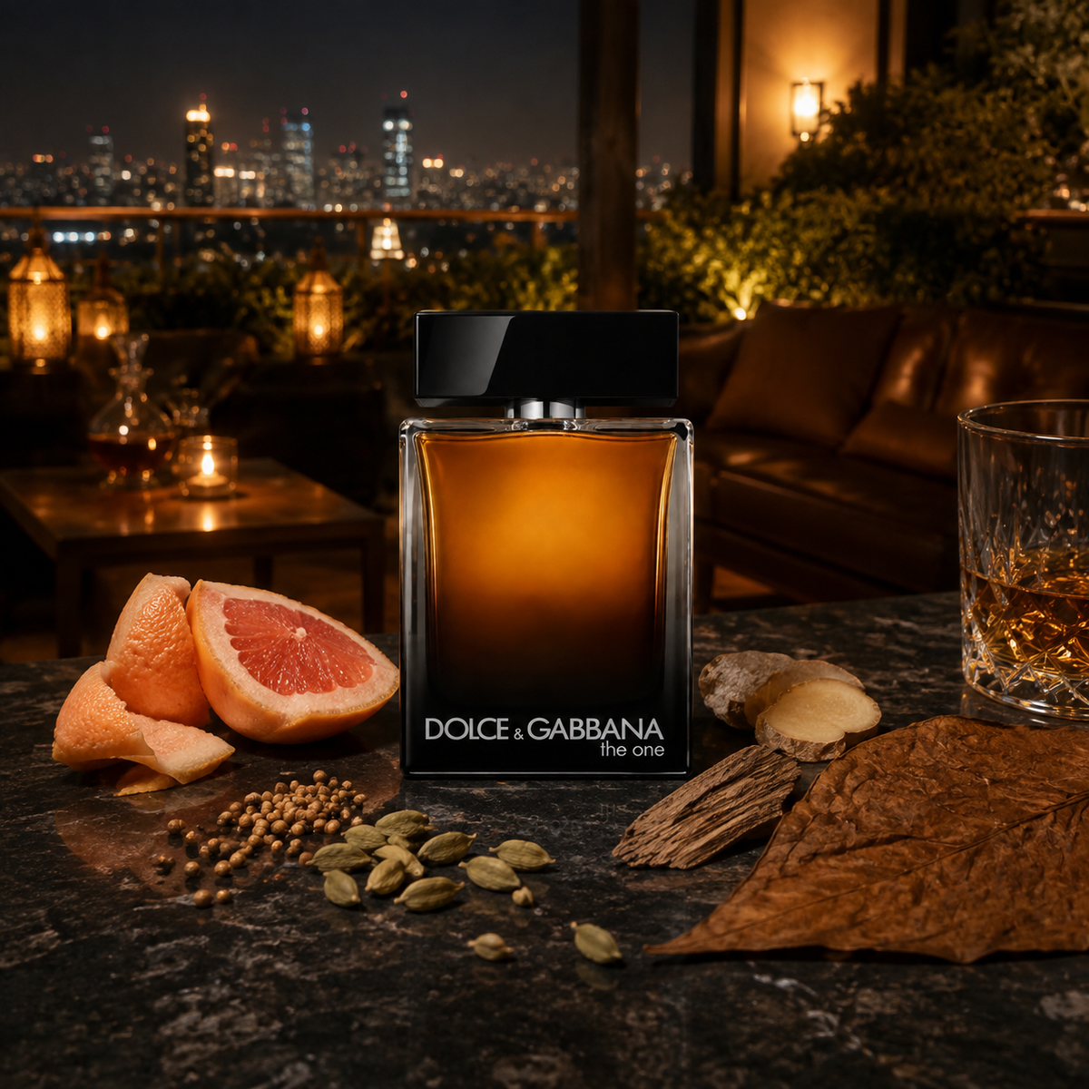 Dolce & Gabbana The One for Men EDP v nočním střešním salonu – MrRizz
