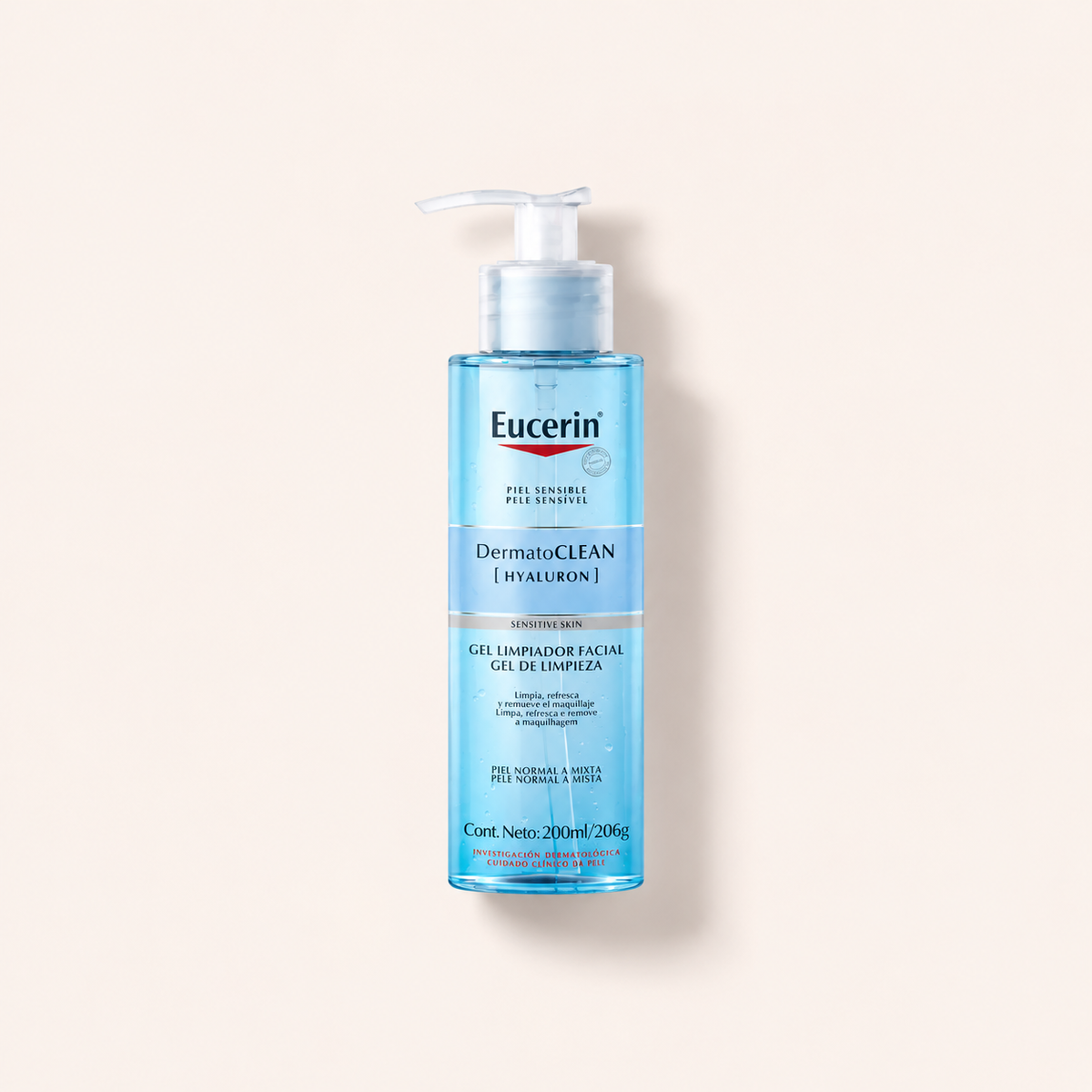 Eucerin DermatoClean Hyaluron Cleansing Gel 200 ml – čisticí gel – MrRizz