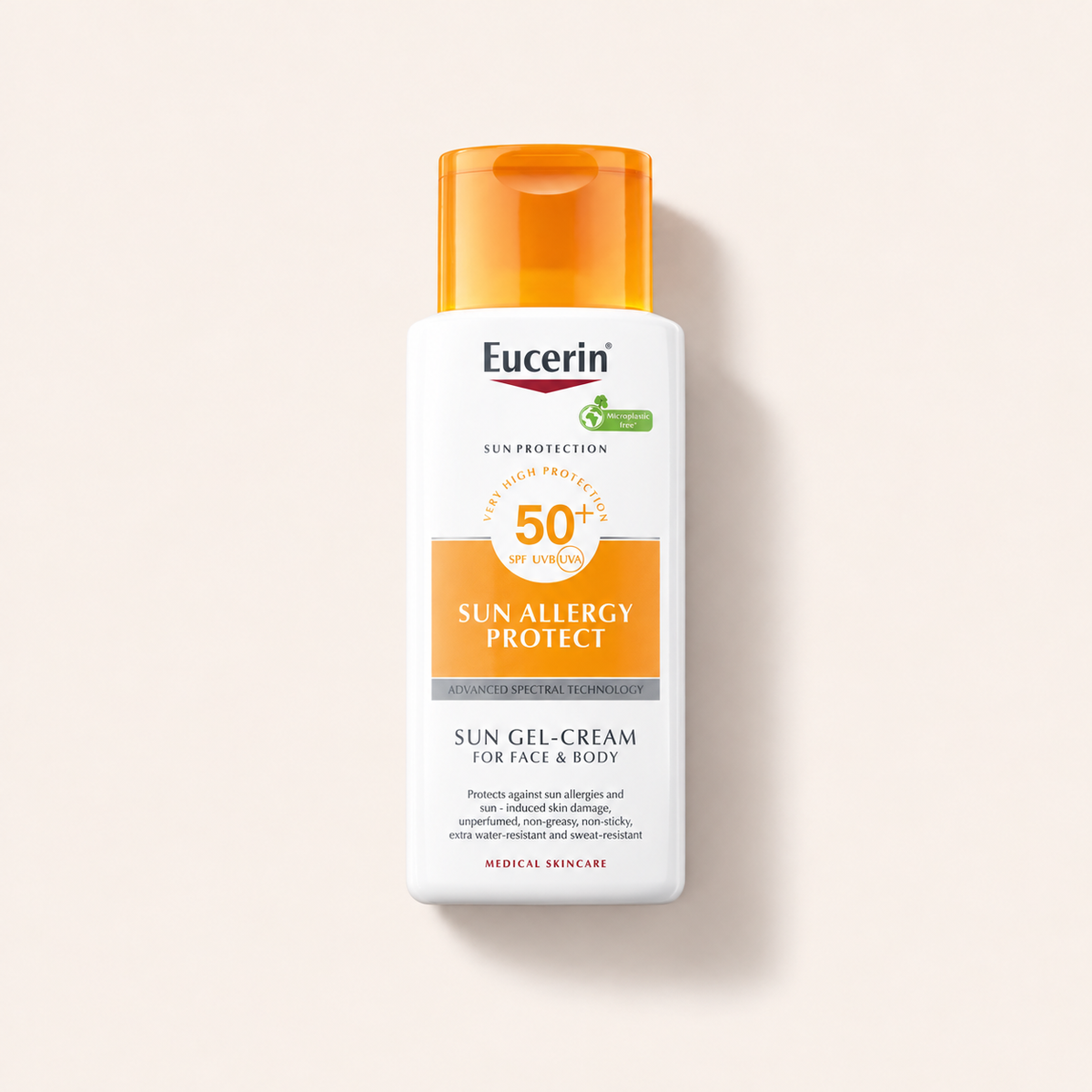 Eucerin Sun Allergy Protect Sun Cream Gel 150 ml – opalovací přípravek na tělo – MrRizz