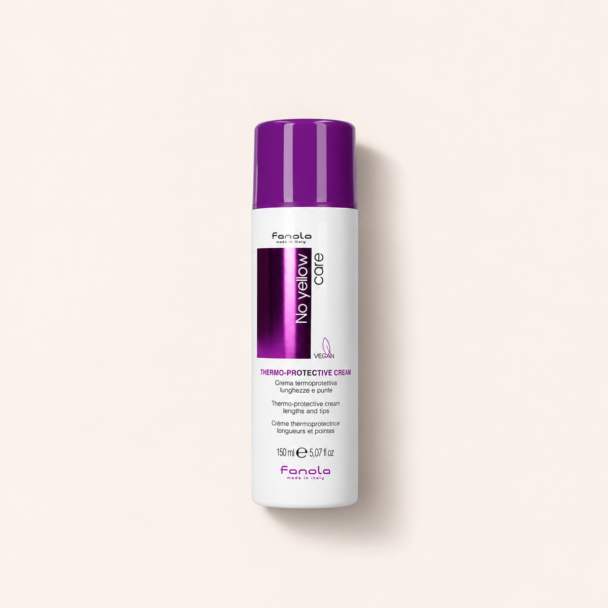 Fanola No Yellow Care Thermo-Protective Cream 150 ml – pro tepelnou úpravu vlasů – MrRizz