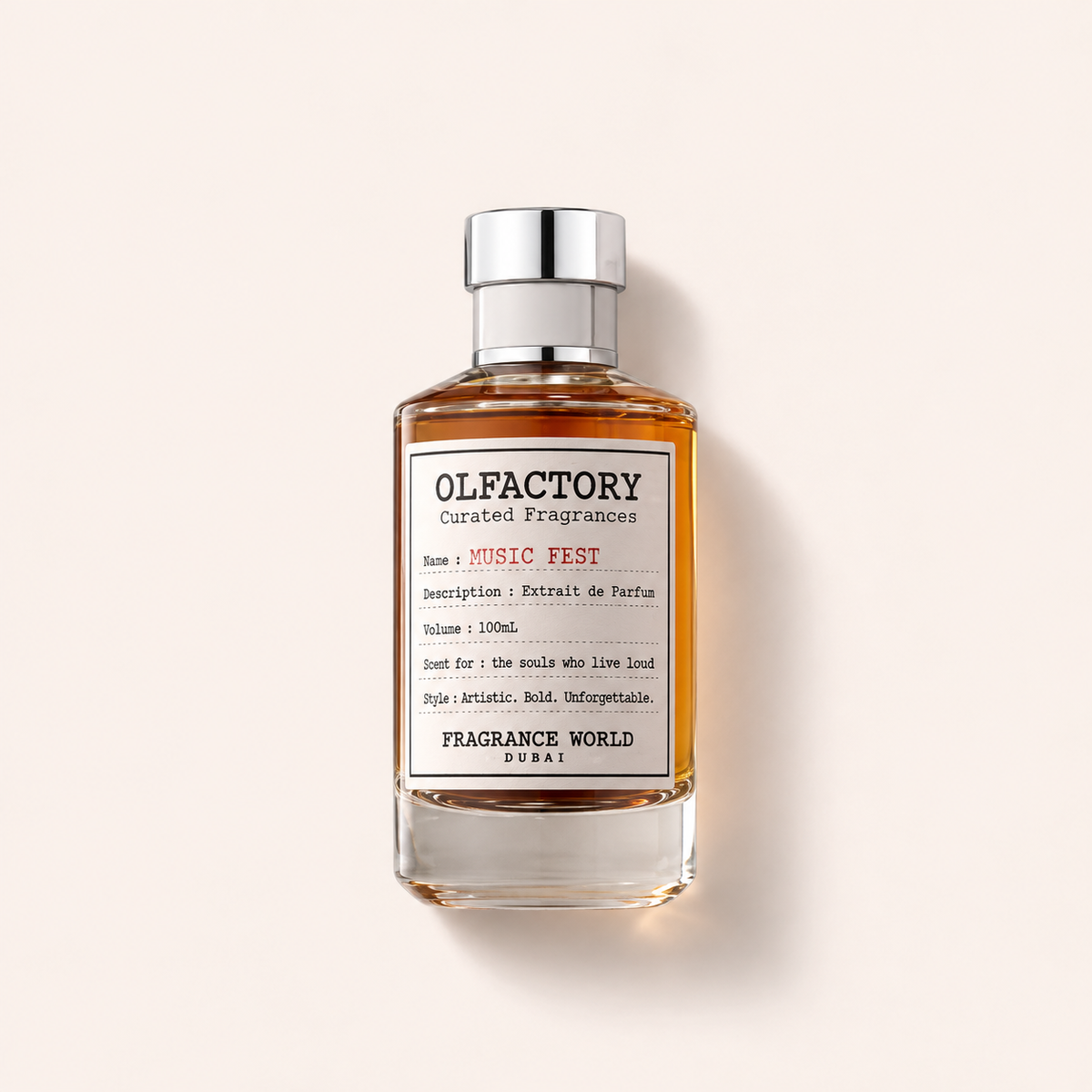 Fragrance World Olfactory Music Fest 100 ml – parfémovaná voda – MrRizz