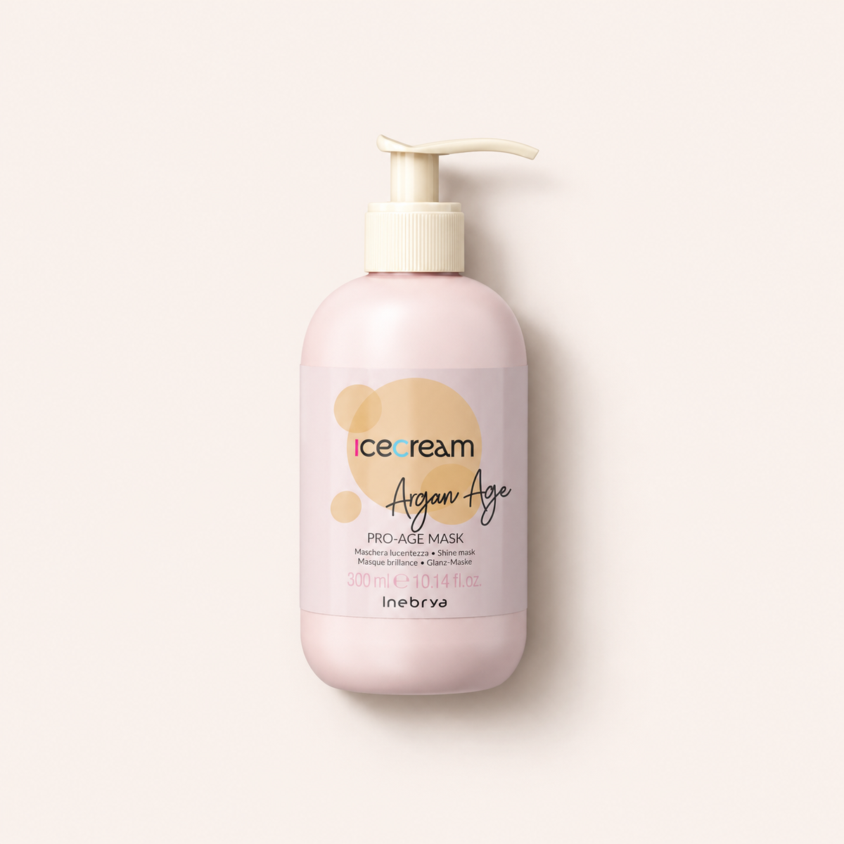 Inebrya Ice Cream Argan Age Pro-Age Mask 300 ml – maska na vlasy – MrRizz