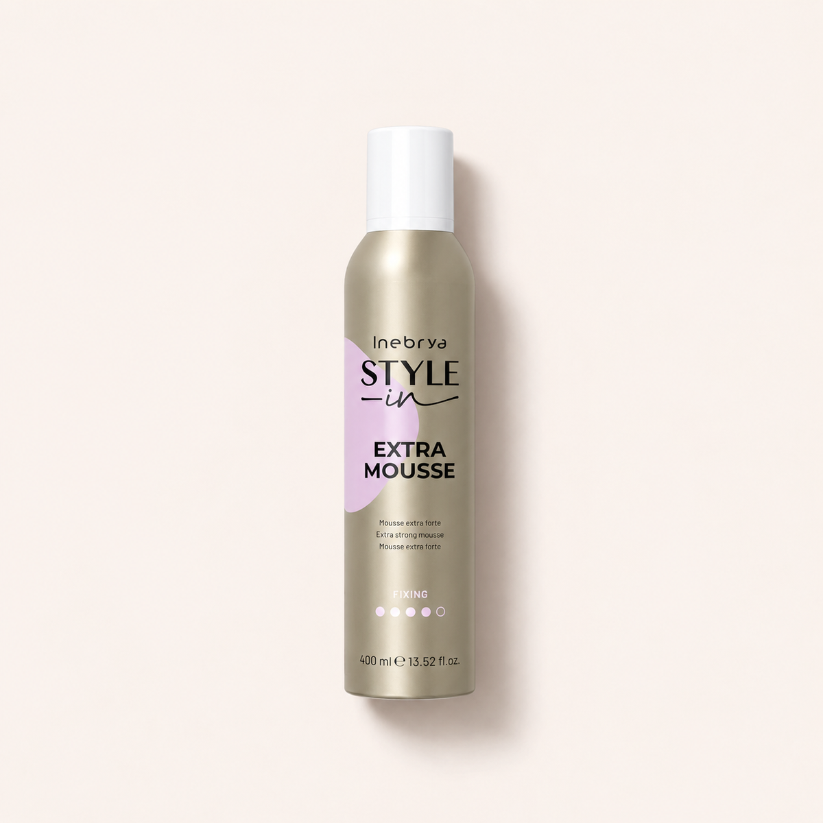 Inebrya Style-In Ice Cream Extra Mousse 400 ml – tužidlo na vlasy – MrRizz