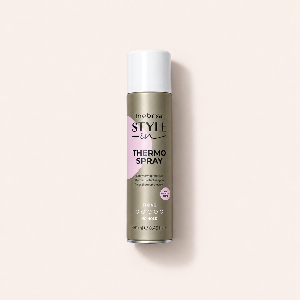 Inebrya Style-In Ice Cream Thermo Spray 250 ml – pro tepelnou úpravu vlasů – MrRizz