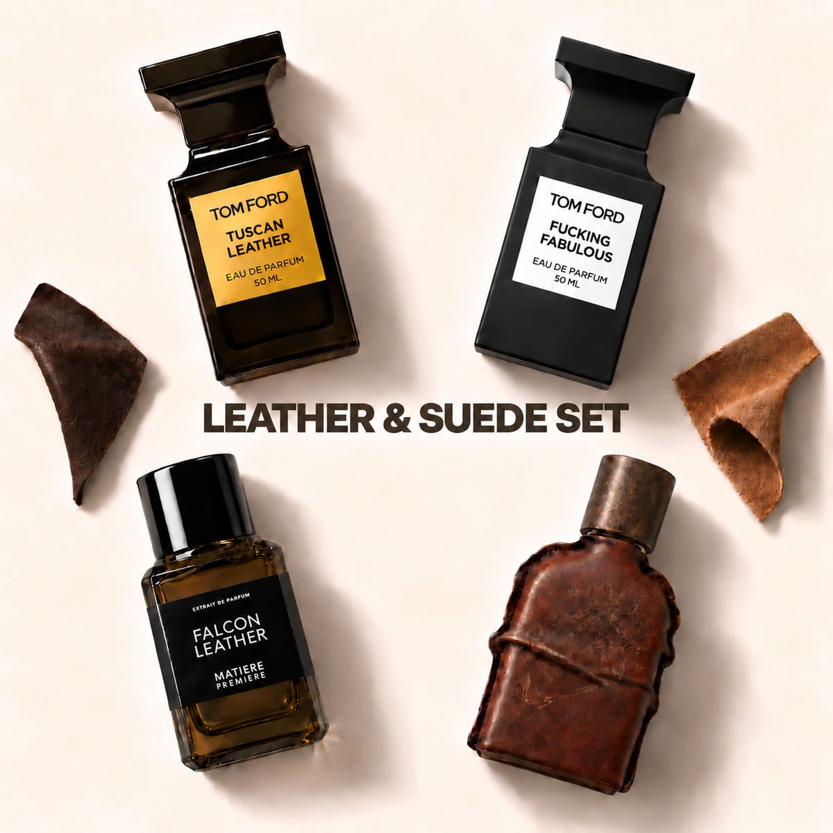 Leather & Suede – unisex – set vzorků – MrRizz