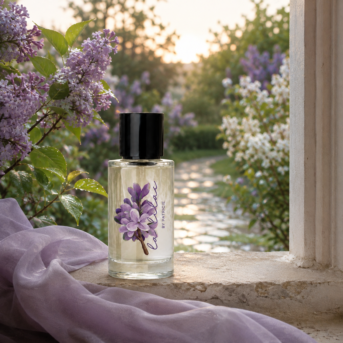 La Lilac by Patricie v jarní šeříkové zahradě za úsvitu – MrRizz