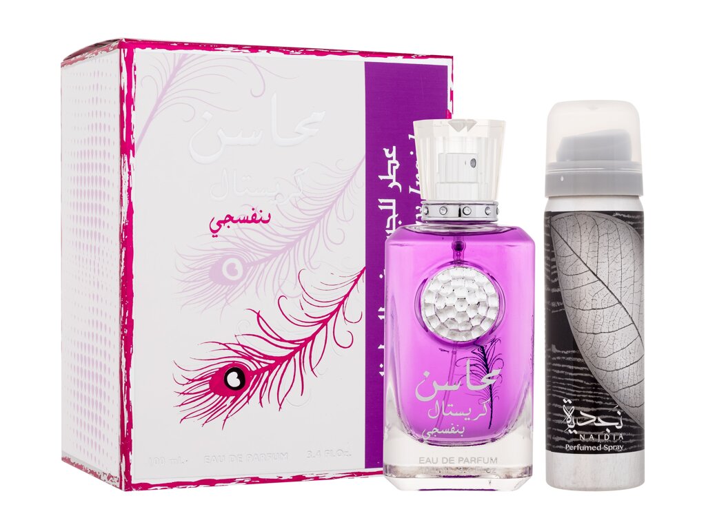 Lattafa Mahasin Crystal Violet 100 ml - 100ml - Parfémovaná voda
