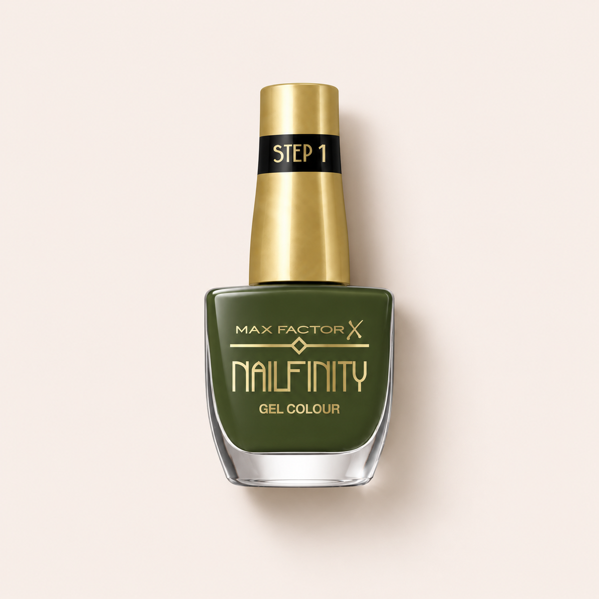 Max Factor Nailfinity 595 Green Room, zelený lak na nehty 12 ml – MrRizz