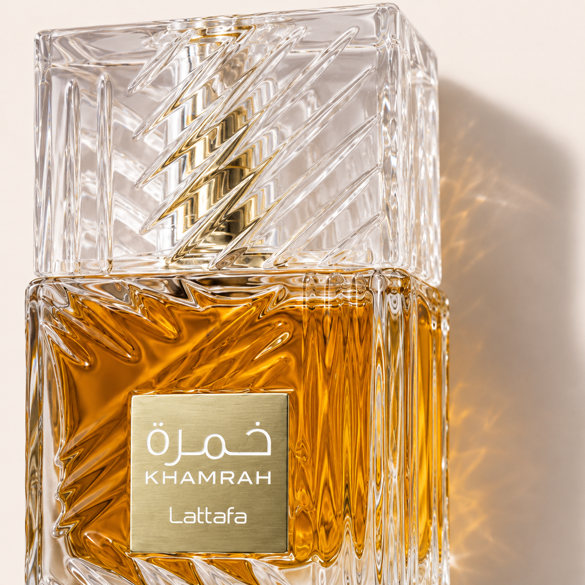 Lattafa Khamrah EDP 100 ml – detail flakonu