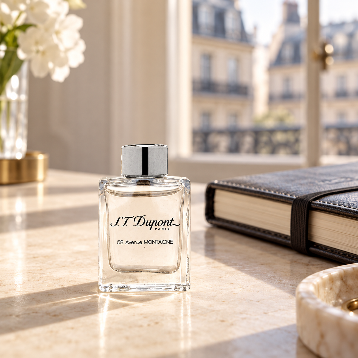 S.T. Dupont 58 Avenue Montaigne Pour Homme EDT 5 ml – produkt v prostředí