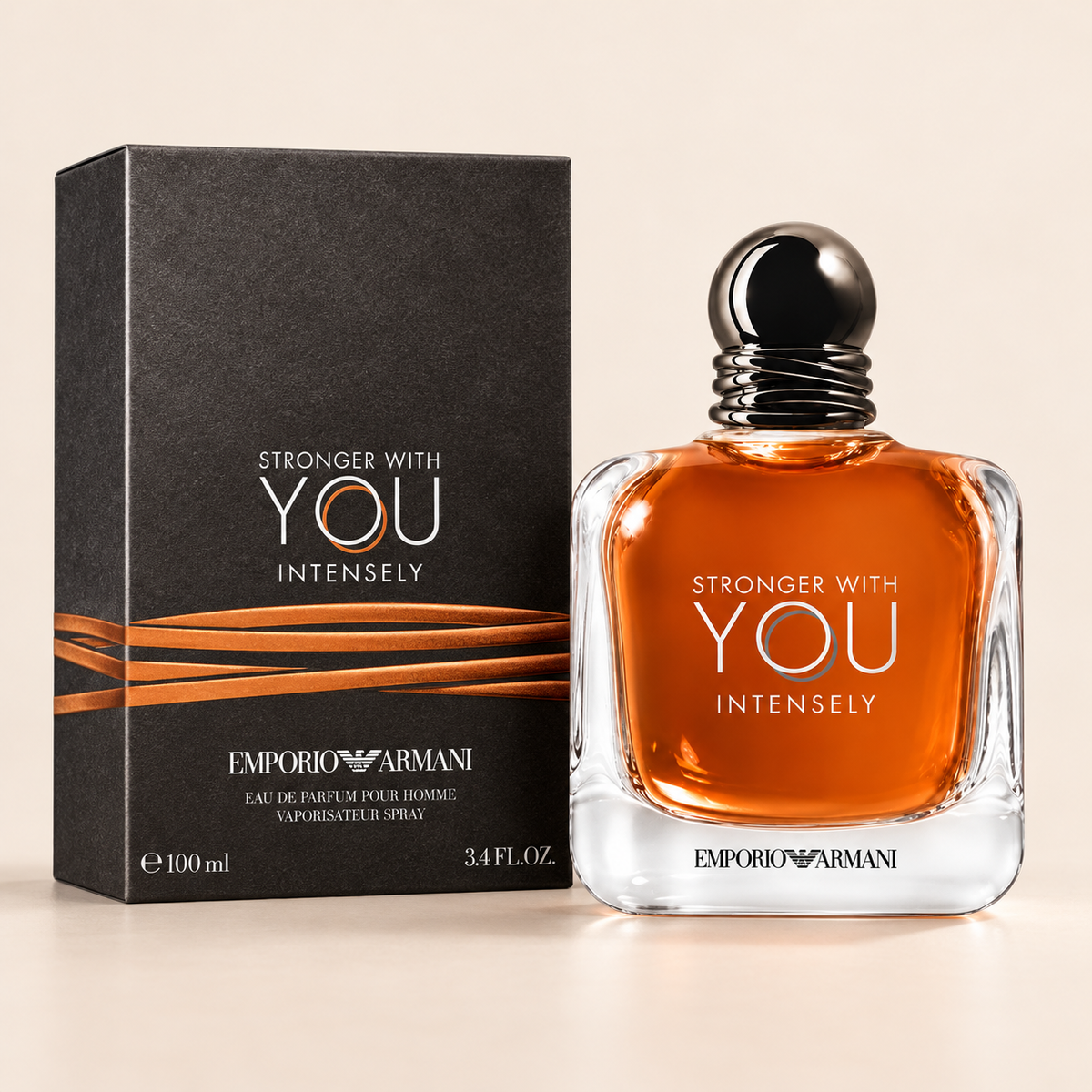 Emporio Armani Stronger With You Intensely – produkt a balení
