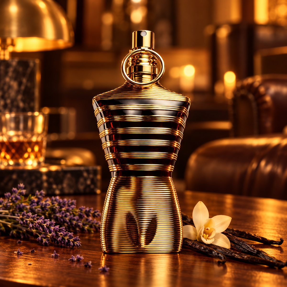 Jean Paul Gaultier Le Male Elixir – produkt v prostředí