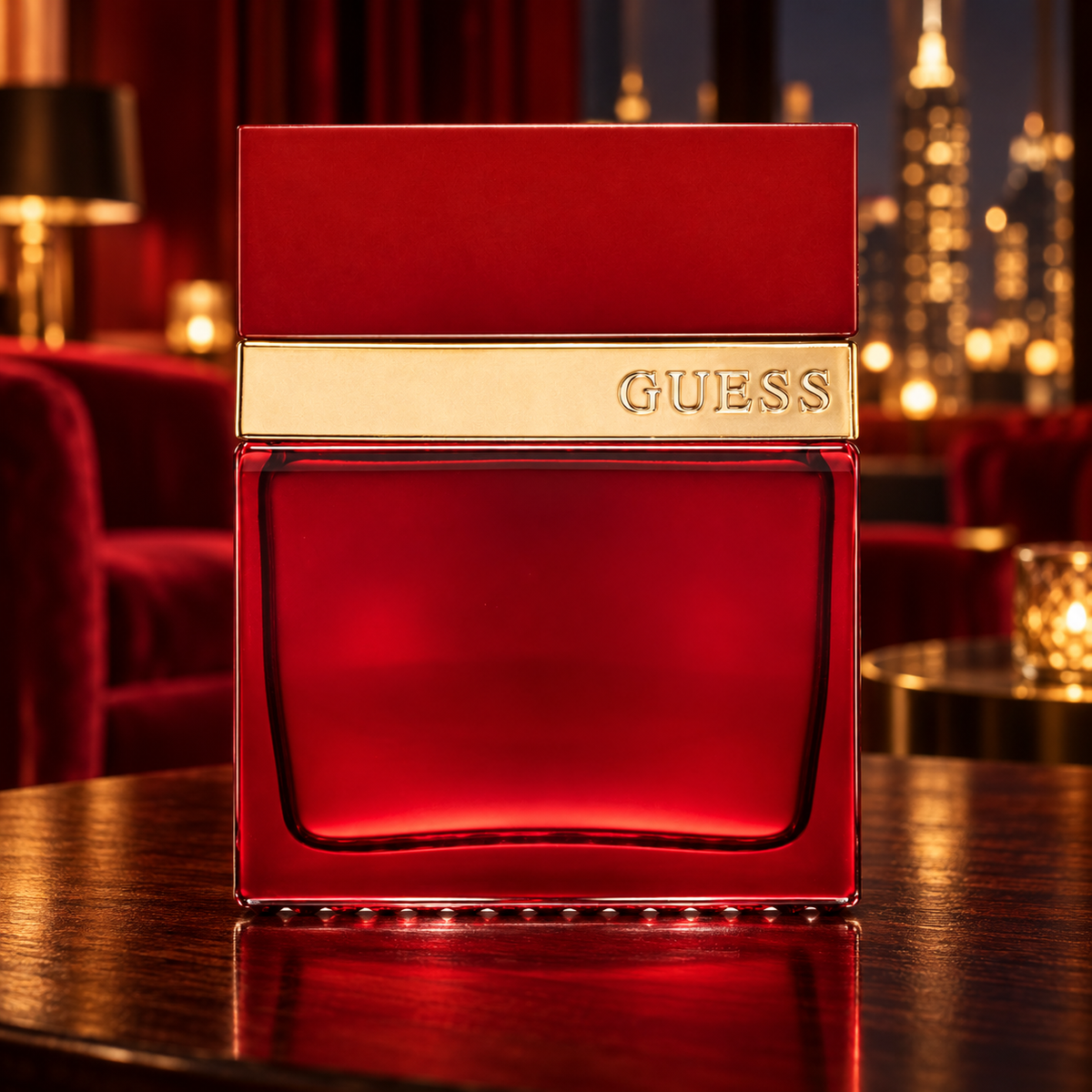 GUESS Seductive Homme Red EDT 100 ml – produkt v prostředí