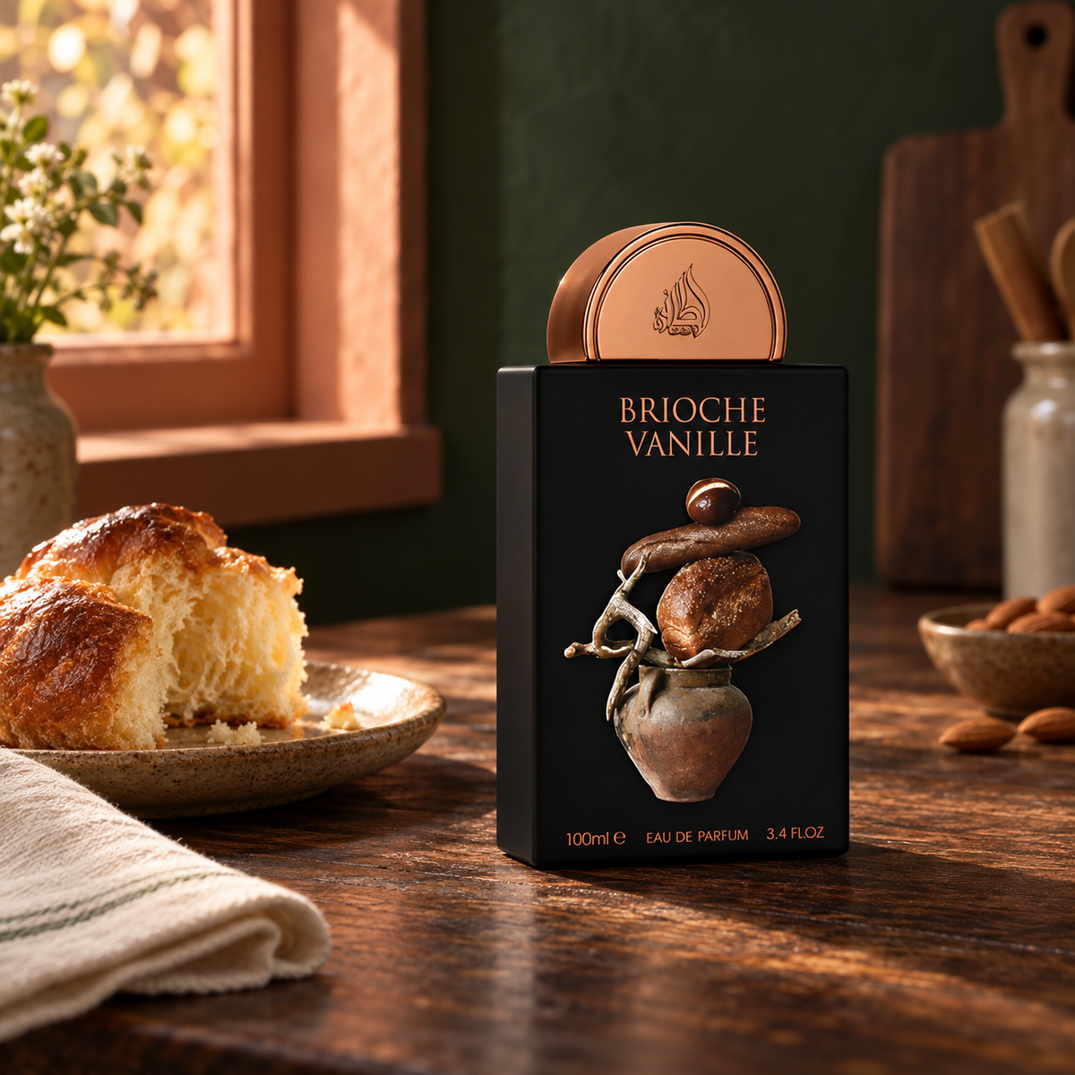 Lattafa Pride Brioche Vanille 100 ml – produkt v prostředí