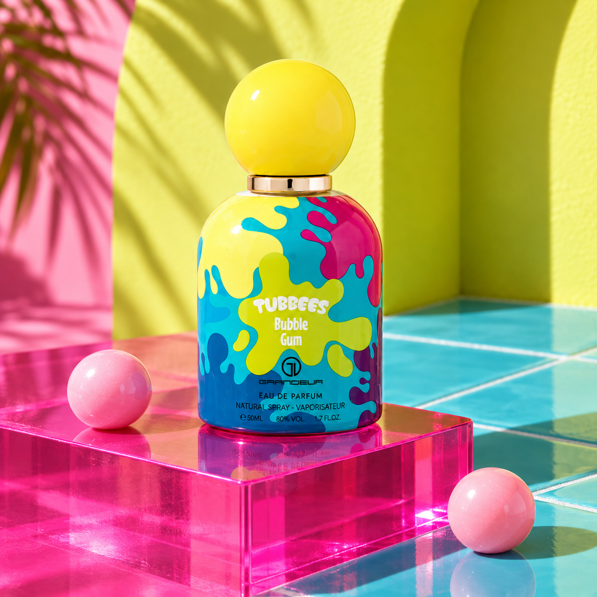 Grandeur Tubbees Bubble Gum EDP 50 ml – produkt v prostředí