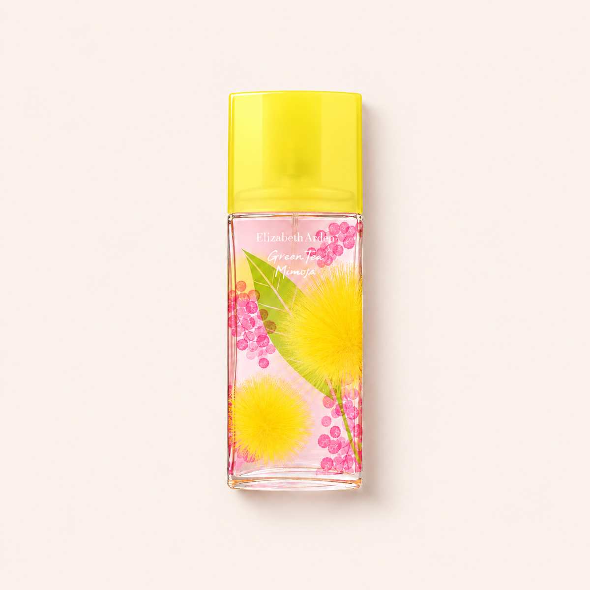 Elizabeth Arden Green Tea Mimosa EDT 100 ml na béžovém pozadí – MrRizz