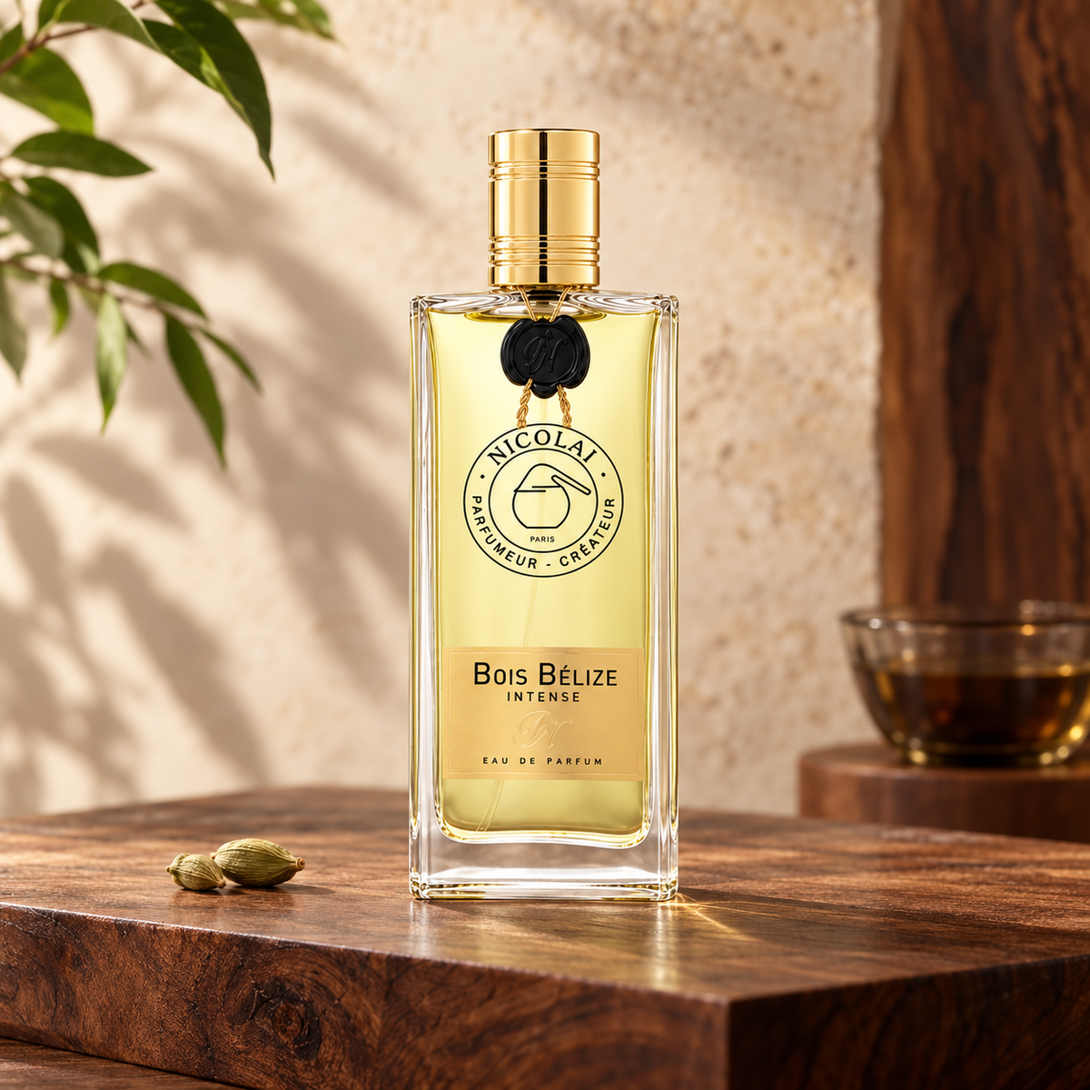 Nicolai Parfumeur Createur Bois Bélize 100 ml – produktová scéna – MrRizz