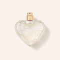 Srdcový flakon Lipsy London Radiant Pearl EDT 30 ml, tester bez víčka, na světlém pozadí – MrRizz