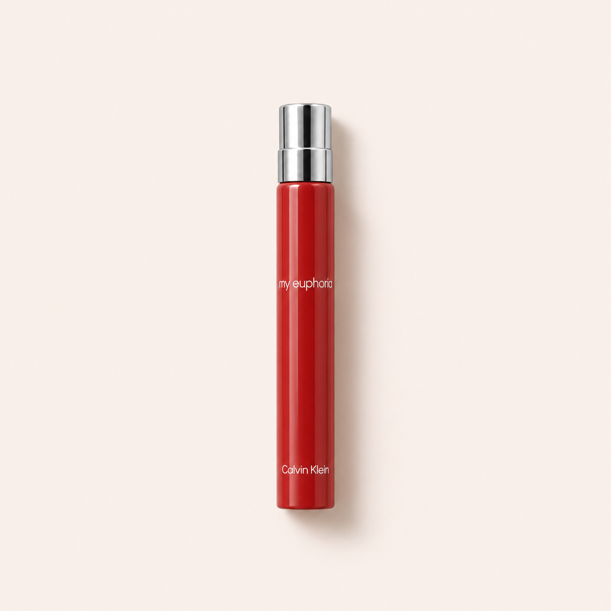 Calvin Klein My Euphoria EDP cestovní sprej 10 ml na béžovém pozadí – MrRizz