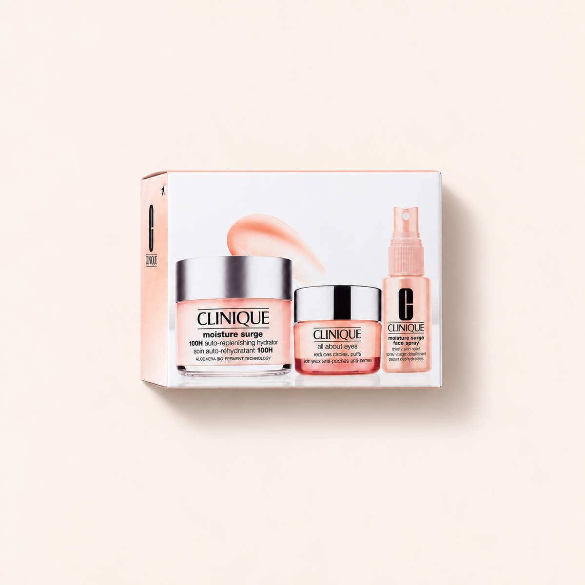 Clinique Moisture Surge dárková sada 125 ml + 15 ml + 30 ml – MrRizz